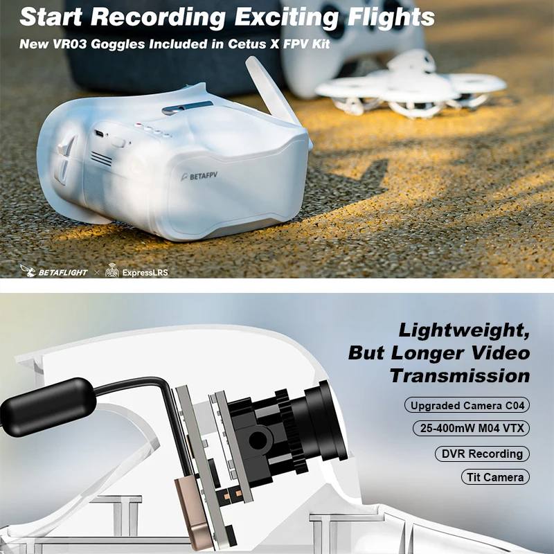 Kit Cetus X FPV, Pemancar Radi - Drone Kit Octocopter ulasan dan harga