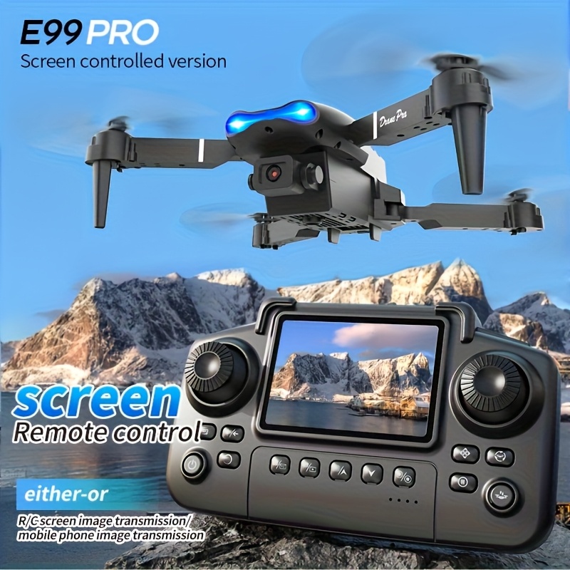 Drone Lipat E99 PRO MAX dengan - Drone Kit Octocopter ulasan dan harga