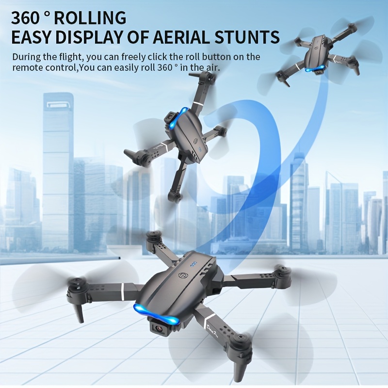 Drone Lipat E99 PRO MAX dengan - Drone Kit Octocopter ulasan dan harga